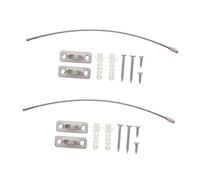 GALPADA 2Ensembles Sangles pour Protection Chutes pour Garçon Fille Accessoires Inoxydable pour Sécuriser Bibliothèques Téléviseurs