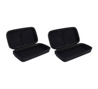 GALPADA 2pcs Étui de Transport pour Microphone en Eva Noir Chocs Rangement pour Écouteurs et Manuel D'instructions Usage Quotidien Professionnel