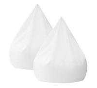 GALPADA 2pcs Grands Coussins Intérieurs pour Poufs en Tissu Respirant, Doublure Lavable sans Remplissage, Facile à Nettoyer, pour Bureau et Extérieur