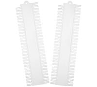 GALPADA 2pcs Panneau D'affichage pour Vernis à Ongles Abs 60 Couleurs Pratique pour Entraînement Nail Art Débutants École de Manucure Collège