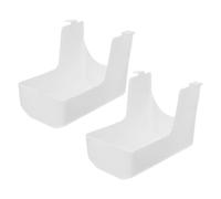 GALPADA 2pièces Abat-jour de Rechange pour Hotte de Cuisine Plastique Couvercle de Lampe Robuste Facile à Installer