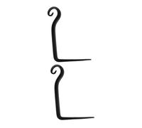 GALPADA 2pièces Crochets de Suspension pour Plantes Fer Supports Muraux pour Lanternes Crochets Robustes pour Decoration Jardin et Balcon