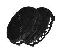 GALPADA 2pièces Étagères De Support De Pot Base De Lampe De Table pour Théière Base De Vase pour Aquarium Vintage Support De Décoration De Yoga Ornement Piédestal Art Piédestal De