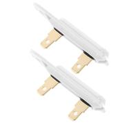 GALPADA 2Pièces Fusible Thermique Lot de Compatible Divers Sèche Linge Protection Dommages Électriques Installation Facile Design Mince et Durable
