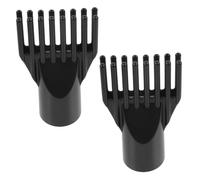 GALPADA 2pièces Lot De Peignes Pour Sèche-cheveux Embout De Rechange Réutilisable Pour Sèche-cheveux Droit