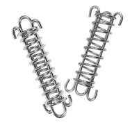 GALPADA 2pièces Ressort Amortisseur pour Laisse De Chien Lot de Robuste avec Tendeur à Boucle Fixe pour Entraînement Et Promenade