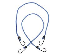 GALPADA 2pièces Sangles Élastiques Réglables pour Vélo Et Cordes Bungee Robustes avec Carabiner Corde Heavy Duty pour Attacher Vos Bagages Sécurité