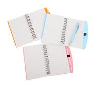 GALPADA 3 ensembles Lot de Petits Cahiers à Spirale Carnet Pastel avec Pages Lignées Bloc Notes Pratique pour Prise de Notes Quotidienne et Planification