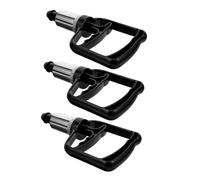 GALPADA 3 Pièces Accessoires de en coupe pompe pour les coupes accessoires pour ventouses sous vide pompe à ventouses manuelle pompe à main Plastique Noir