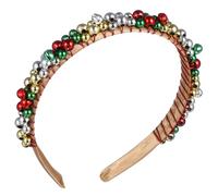 GALPADA 3 Pièces Bandeau cloche tinter perlé bandeaux pour la mode féminine accessoires de cheveux bandes accessoires de mode bandeaux mignons Bandeaux festifs Bandeau festif résine Coloré