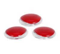 GALPADA 3 Pièces Empty Compact Case With Mirror Refillable Eyelash Blush Storage Organizer Portable Powder Puff Holder For Travel And Daily Use