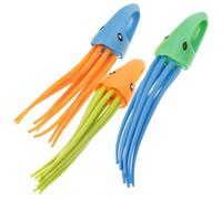 GALPADA 3 pièces Jouets de Plongée Pieuvre pour Piscine et Bain Jeux de Récupération Pondérés pour Garçon Fille Jouets de Nage Colorés et Sûrs pour Activité Aquatique