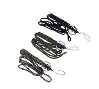 GALPADA 3 pièces Lanière Paracorde Multifonction Dragonne Poignet Réglable avec Porte Badge Étanche pour Caméra Téléphone Activités Outdoor Survie Couleur Aléatoire Couleur Aléatoire
