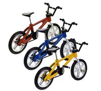 GALPADA 3 pièces Mini Finger Bike Toys Set Alliage et Jouets Sport Doigt Amusants pour Adolescents Miniature Portable pour Entraînement des Doigts et Loisirs