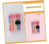 GALPADA 3 pièces Organisateur de Reçus Extensible Trieur Accordéon Portable pour Documents Professionnels Portefeuille Plastique pour Bureau et Voyage