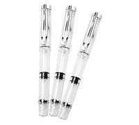 GALPADA 3 pièces Pinceaux Calligraphie Stylo Plume Écriture Douce Pinceau Souple Portable pour Peinture Aquarelle et Pratique Calligraphique