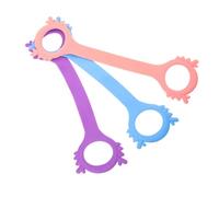 GALPADA 3 Pièces Résistance pour Fitness Élastique et Portable pour Exercices Bras Dos Épaules Renforcement Musculaire et Yoga à ou Voyage