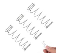 GALPADA 3 pièces Ressorts Boutons Trompette Acier Inoxydable Accessoires Compacts et Pratiques pour Réparation Piston Cornet