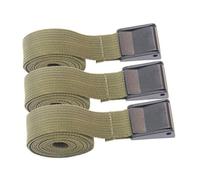 GALPADA 3 pièces Sangles Arrimage Militaires Vertes Sangles pour Bagages et Camping pour Charge et Rangement