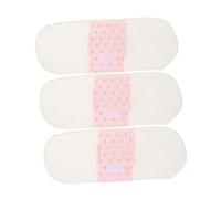 GALPADA 3 Pièces Serviette Hygiénique Lavable Lourd Lumière Femme Période Lavable Inserts Tampon Doublures Adulte Féminin Période Des Cotons-tiges Après Pur Coton Blanche
