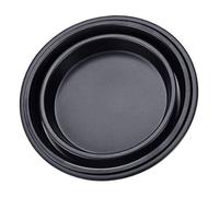 GALPADA 3 pièces Set de Plaques Pâtisserie Antiadhésives Métal pour Four Plaques Pizza Résistantes Chaleur pour Cuisson de Pizzas et Crêpes Plateau Cuisson et Facile à Nettoyer