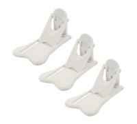 GALPADA 3 pièces Verrou de Sécurité Fenêtre Coulissante Blanc Blocage Ajustable Anti-accident pour Chambre Protection Garçon Fille Abs Facile à Installer