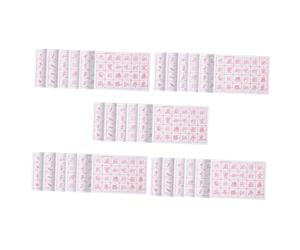 GALPADA 30 Feuilles Cahier Exercices De Calligraphie Chinoise Pour Débutants De Papier De Calligraphie Cahier Exercices De Symboles Chinois