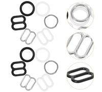 GALPADA 30 Paires D'ajusteurs de Bretelles en Alliage pour Soutien-gorge Femme, Légers et Compacts, Clips Pratiques pour Usage Quotidien et Rangement Facile