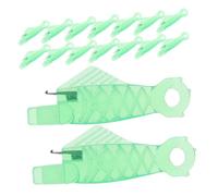 GALPADA 30 Pièces Enfile Aiguilles à Bouche de Poisson Lot de Outils de Couture Pratiques pour Machine à Accessoires de Broderie Point de Croix Enfile Fil Rapide Portable pour Projets de
