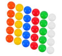 GALPADA 30 pièces Lot de Boules Loterie Colorées Balles à Ouvrir pour Jeux de Tirage Au Sort Fête et Animation Sphères Pratiques et Résistantes pour Divertissement