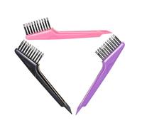 GALPADA 3pièces Brosse à Cheveux Nettoyante Outil de Nettoyage Capillaire Peigne à Queue Set de Brosses Anti-peluches Fournitures de Salon Nettoyant pour Brosses à Cheveux