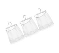 GALPADA 3pièces Organisateur De Rangement Filet pour Jouets Pochette Suspendue Panier De Rangement Filet pour Linge Multi-usages