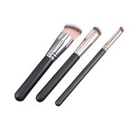 GALPADA 3Pièces Pinceaux de Chic Lot pour Fond Correcteur Ustensiles Cosmétiques et Faciles à Entretenir