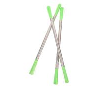 GALPADA 3pièces Set de Outils de Nettoyage pour Rails Ascenseur Brosse et Grattoir à Rainures Portables pour Élimination des Débris Fenêtres Joints et Gorges