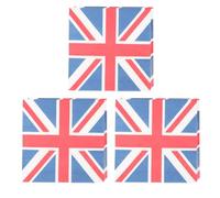 GALPADA 3sacs Serviettes Papier Décoratives à Motif Drapeau Union Jack Lot pour Fêtes et Décorations de Table Nappes Souples Adaptées pour Maison et Hôtel Thème Patriotique