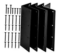 GALPADA 4 Ensemble Support Angle pour Jardin Lot de Supports de Coin pour Lit Surélevé Fixation Robuste pour Meubles