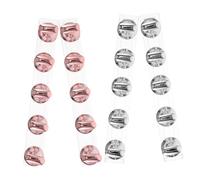 GALPADA 4 Ensembles Press Nails Holder With Stable Acrylic Base Magnetic Nail Practice Display Stand For DIY Manicure Training For Home Salon Beginners