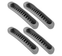 GALPADA 4 Paires Coussin Sous-aisselle pour Béquilles en Tpr, Pièce de | Surface Antidérapante, Légère et Portable, Répartit la Pression, Usage Intérieur et Hôpital, pour Adultes