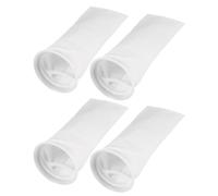 GALPADA 4 Pièces Aquarium Mesh Sump Socks Micron Filtration Bags Small Filter Socks for Reef Tank Freshwater Fish Tank Reusable Fine Sediment Filter Bags for Stable Water Quality
