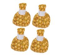 GALPADA 4 Pièces Balles de Massage Thaïlandaises Boules Herbales pour Relaxation Musculaire et Corps Accessoire Portable pour Détente