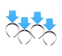 GALPADA 4 pièces Bandeau Flèche Original Serre-tête Léger et Réutilisable pour Fêtes Halloween Noël Anniversaires et Accessoires Photo