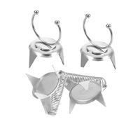 GALPADA 4 Pièces Ceramic Dipping Clamps Fingertip Glazing Clips Stainless Steel Pottery Glaze Tools for Clay Sculpture Jewelry
