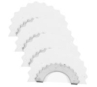 GALPADA 4 Pièces de sifflet d'oiseau bouche sifflet à langue appelant d'oiseau appeleur d'x siffleur d' sifflent x Whistles Métal blanche