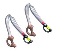 GALPADA 4 Pièces Gonflables De Pirate Pour Fête Jouets Gonflables De Pirate Décorations Dessins Animés Accessoires De Cosplay