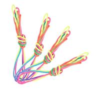 GALPADA 4 pièces Jeu de Ficelle Berceau Chat Corde Arc-Ciel pour Garçon Fille Exercices Motricité Fine et Créativité Activité Manuelle Ludique pour Garçons et Filles