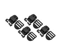 GALPADA 4 pièces Kit de Loquets de Fixation Plastique pour Couverture Spa Serrure de Couvercle de Bain à Remous Installation Facile sans Outil Remplacement Sécurisé pour Couvercle Spa