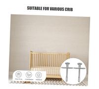GALPADA 4 pièces Loquet à Ressort pour Berceau et Meubles Goupille de Verrouillage Sécurisée avec Tige Réglable Accessoires Polyvalents pour Armoires et Fenêtres