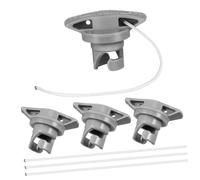 GALPADA 4 Pièces Lot de Bouchons Air pour Kayak et Bateau Gonflable Couvercles de Valve Durables Accessoires Étanches pour Valves à Remplacement pour Kayak et Canoë