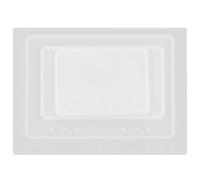 GALPADA 4 Pièces Moule en Silicone pour Carnet Créatif DIY, Coulage | B5 A5 A6 A7, Usage Loisirs Créatifs et Présents Faits Main, Pratique, Sûr, Facile