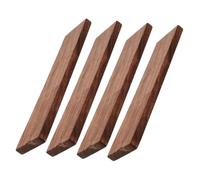 GALPADA 4 pièces Planches Bois de Noyer Épaisses pour Sculpture et Gravure Blocs de Bois Massif Brut Bricolage et Projets Artisanaux DIY